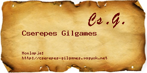 Cserepes Gilgames névjegykártya